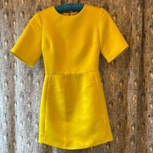 Vibrant TopShop Yellow Mini Dress